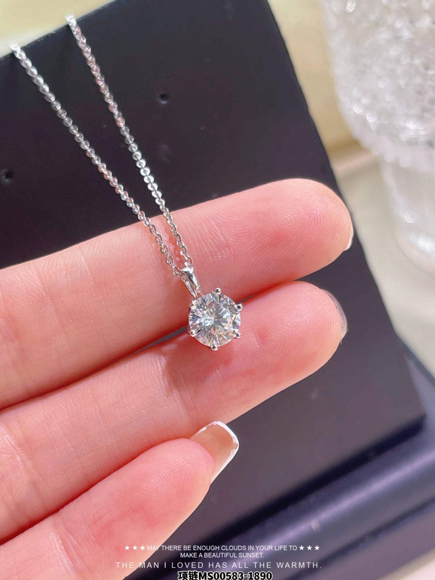 Moissanite jewelry